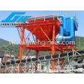 port machine dust collector hopper